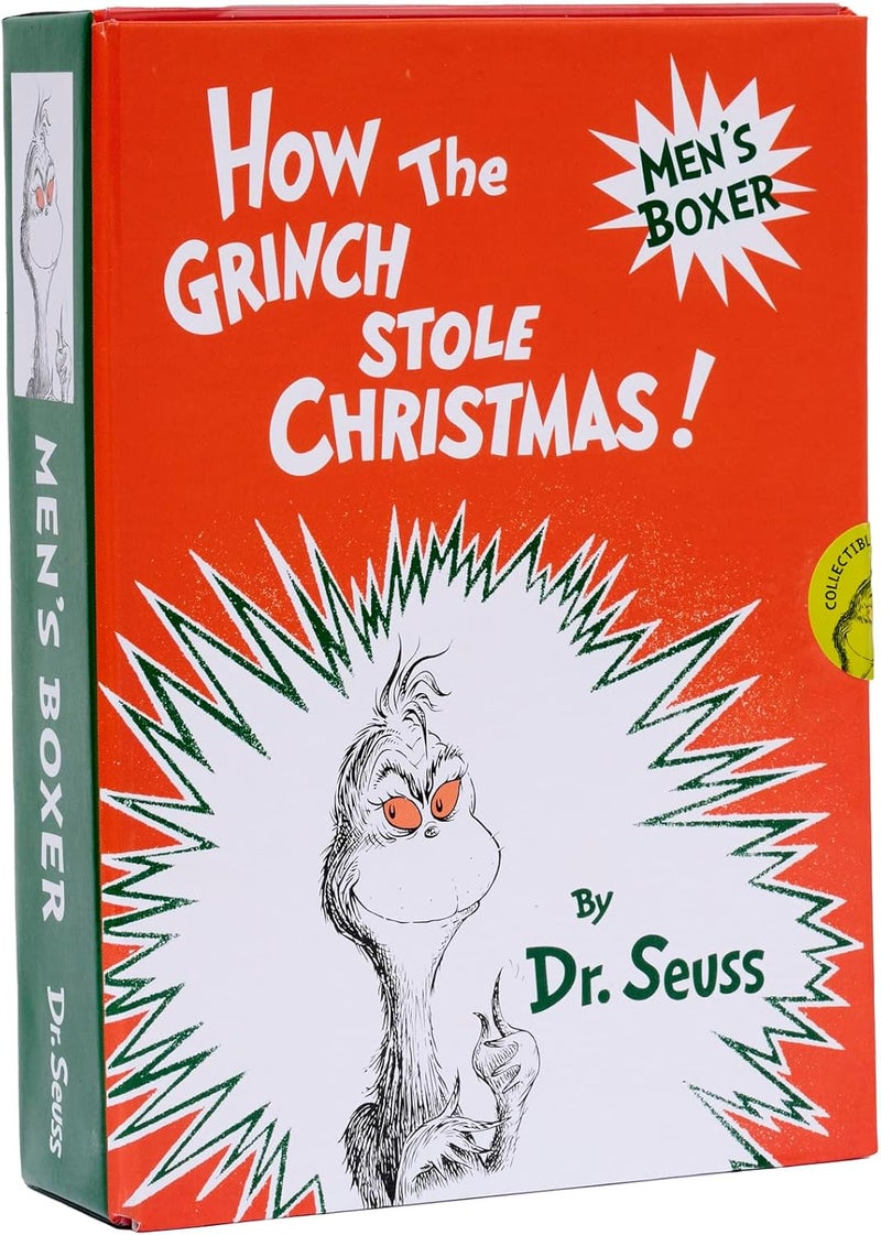 The Grinch Max Boxer Shorts Dr. Seuss Slim-Fit with Gift Box - Image 5